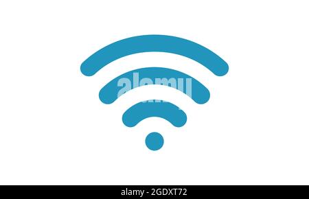 Vector wifi icon. Wireless internet access. Stock Vector