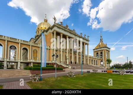 Lichen Stary, Greater Poland - 25 May 2016: View of the Sanctuary of Our Lady of Sorrows, Queen of Poland. Stock Photo