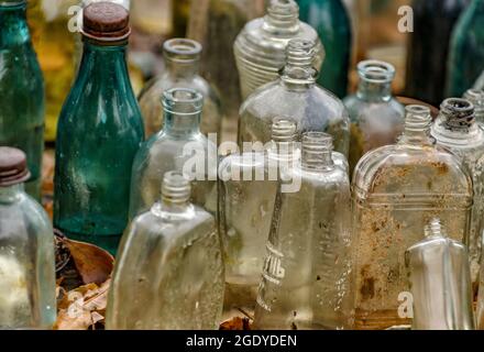 Small Glass Bottles for the Storage of Light-sensitive Liquids. Containers  Used in Pharmaceuticals Stock Image - Image of drink, drug: 201022967