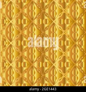 Gold metal texture background vector illustration Stock Vector