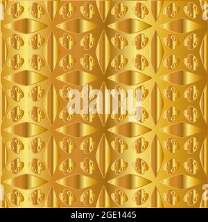 Gold metal texture background vector illustration Stock Vector