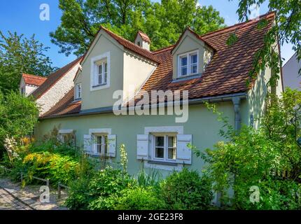 Historical Hostels, Preysingstrasse, Haidhausen, Munich, Bavaria, Germany, Europe Stock Photo