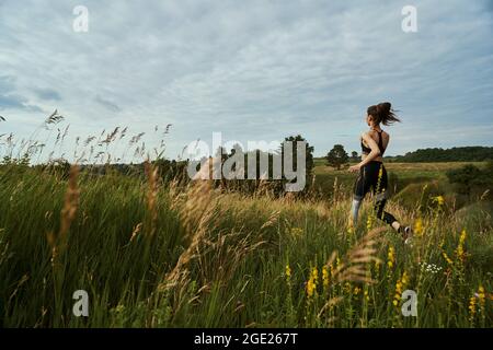 Moving every day makes you feel alive Stock Photo