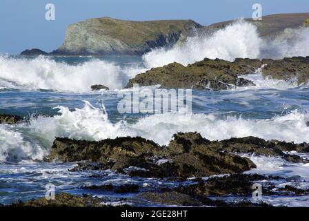 Porth Dafarch, Anglesey Stock Photo