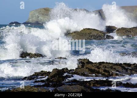 Porth Dafarch, Anglesey Stock Photo