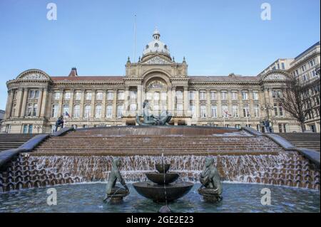 The Council House, Victoria Square, Birmingham city centre, West Midlands, UK Stock Photo