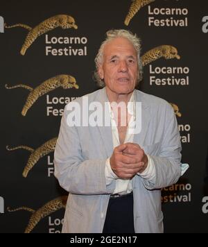 Locarno, Switzerland. 13th Aug, 2021. Locarno, Switzerland Locarno Film Festival 2021 Red carpet Leopard for the best direction of the City and Region of Locarno Abel Ferrara for ZEROS AND ONES and cast In the photo: Abel Ferrara director Credit: Independent Photo Agency/Alamy Live News Stock Photo