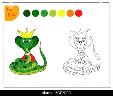 Discover Snakes Through Coloring: Printable Snake Coloring Pages for Kids