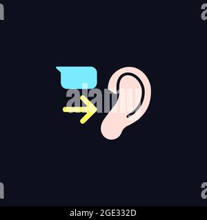 Message receiver RGB color icon Stock Vector Image & Art - Alamy