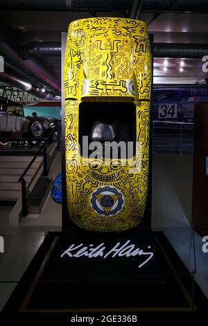 Musée des 24 Heures du Mans, Keith Haring art car during the Le