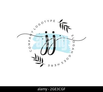 Y L YL Beauty vector initial logo, handwriting logo of initial signature,  wedding, fashion, jewerly, boutique, floral and botanical with creative  template for any company or business. - Stock Image - Everypixel
