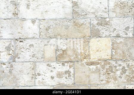 Grunge rustic stone wall texture Stock Photo