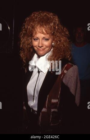 Reba McEntire at the NBC Fall TCA Press Tour on July 29, 1991 at ...