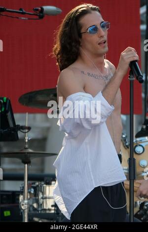 The band Maneskin during the 'Aperol Happy Togheter Live  in Venice, Italy, Julay 1, 2019 Stock Photo