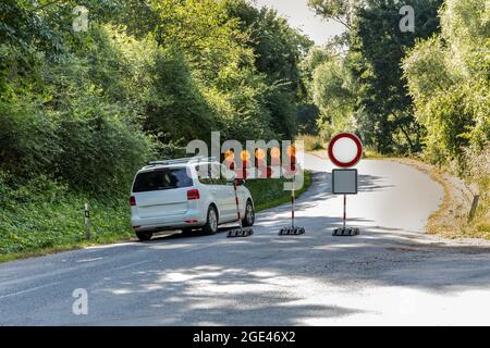 Traffic Forbidden Road Sign Isolated White Stock Photo by ©Siberian64  349885238