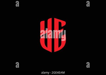 AE or EA basic alphabetic logo design Stock Vector