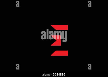 AE or EA basic alphabetic logo design Stock Vector