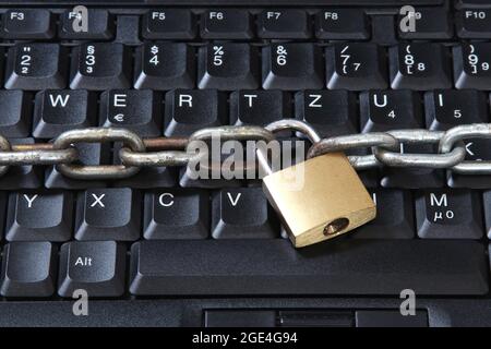 computer security Stock Photo
