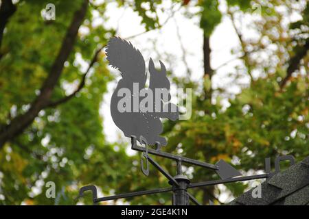 Metal pointer "Squirrel" Stock Photo