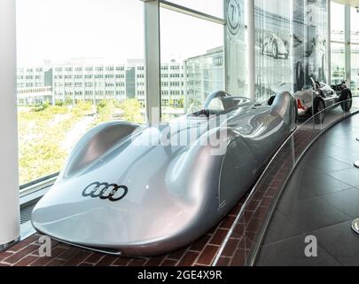 Auto Union Type C streamline Grandprix car from Audi Museum in