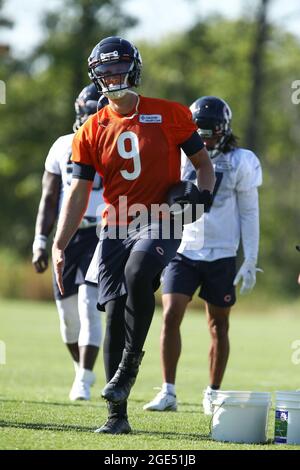 Lake Forest, Illinois, USA. 16th Aug 2021. Chicago Bears Running Back  Artavis Pierce (46) during training camp at Halas Hall, Monday, August 16,  2021, in Lake Forest, Illinois. (Melissa Tamez/Image of Sport)