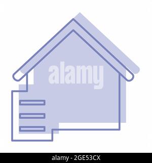 Vector Graphic of Paperwork - Twins Style - simple illustration. Editable stroke. Design template vector.outline style design.Vector graphic illustrat Stock Vector
