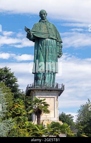 Colossus San Carlo, San Carlo, Arona, Lake Maggiore, Piedmont, Italy Stock Photo