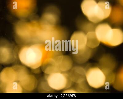 An abstract picture of deliberately out of focus circles Stock Photo