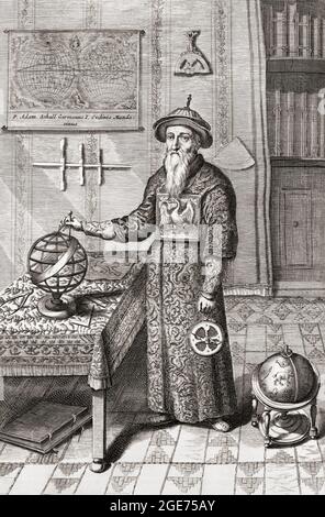 Adam Schall German Jesuit missionary and astronomer - Portrait chinois ...