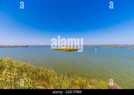 Italy Emilia Romagna - Valli di Comacchio  - Dintorni di Foce Stock Photo