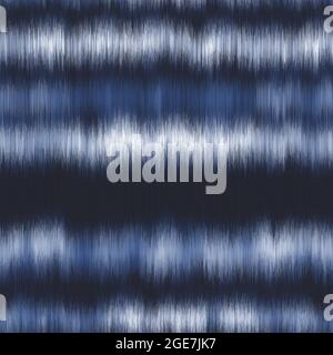 Seamless indigo shibori tie dye pattern for surface print Stock Vector