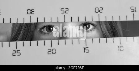 taking closer look modern education knowledge day child pupil hold ruler girl is student back to school teen girl work in classroom with math stock photo alamy