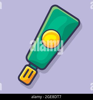 ointment isolated cartoon vector illustration in flat style Stock Vector