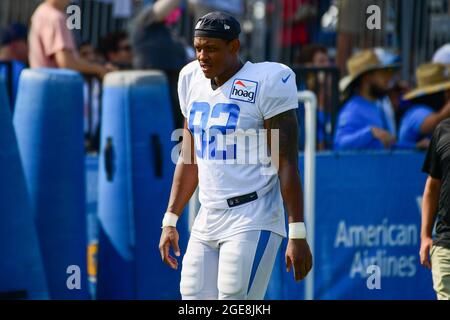 Los Angeles Chargers tight end Stephen Anderson before an NFL football game  against the Pittsburgh Steelers, Sunday, Nov. 21, 2021, in Inglewood,  Calif. (AP Photo/Ashley Landis Stock Photo - Alamy