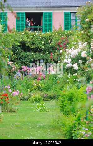 FRANCE, GIVERNY (27) FONDATION CLAUDE MONET, HOUSE AND GARDENS OF CLAUDE MONET Stock Photo