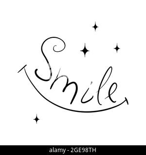 Chill word Hand drawn lettering Stock Vector Image & Art - Alamy