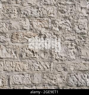 Part of a stone wall, for background or texture. Stock Photo