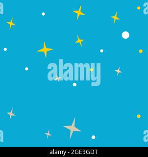 Line Illustrated Backgrounds With Various Shapes And Colours. Different Colored Backdrops With Assorted Patterns Stock Vector