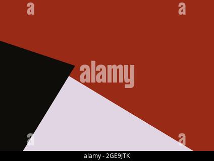 Line Illustrated Backgrounds With Various Shapes And Colours. Different Colored Backdrops With Assorted Patterns Stock Vector