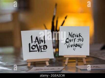 Break the Ice! handwritten on a white background Stock Photo - Alamy