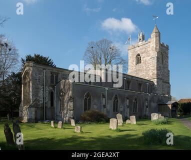 St. Andrew's Church, East Hagbourne, Oxfordshire Stock Photo - Alamy
