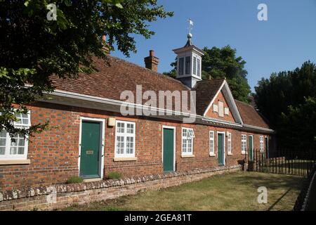 Twitty's Almshouses, St. Helen's Churchyard, Abingdon, Oxfordshire Stock Photo