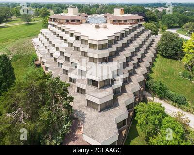 Indian Lakes Resort designed by Don Erickson Stock Photo