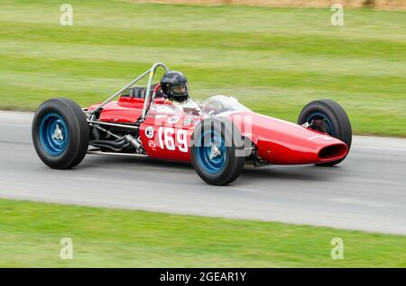 Derrington-Francis ATS GP at the Goodwood Festival of Speed motor racing event 2014 Stock Photo