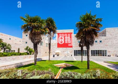 LISBON, PORTUGAL - JUNE 25, 2014: Berardo Collection Museum is a museum of modern and contemporary art in Lisbon, Portugal Stock Photo