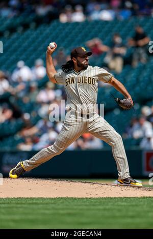 MILWAUKEE, WI - MAY 27: San Diego Padres pitcher Nabil Crismatt