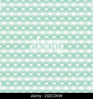 seamless guilloche background pattern of green color, vector protective mesh for valuable documents, seamless guilloche mesh with a pattern Stock Vector