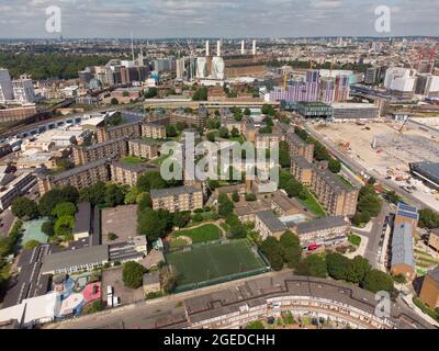 Patmore Estate, Battersea Nine Elms, London Stock Photo - Alamy