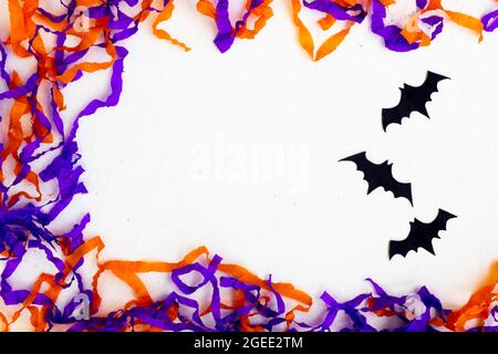 Halloween composition with bats Stock Photo