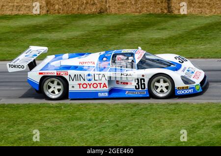 Toyota Group C Sports Prototype Stock Photo - Alamy